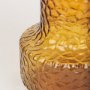 70366 - Jolene 7" Amber Waterglass Glass Vase