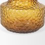 70366 - Jolene 7" Amber Waterglass Glass Vase