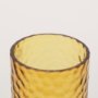 70367 - Jolene 11.8" Amber Waterglass Glass Vase