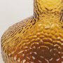 70367 - Jolene 11.8" Amber Waterglass Glass Vase