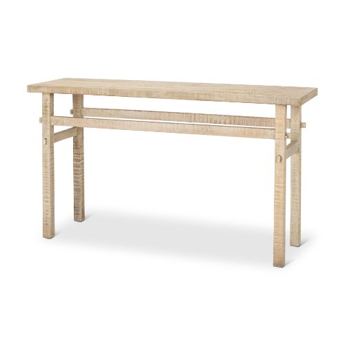 70491 - Rosie 54" Blonde Wood Console Table