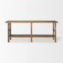 70492 - Rosie 76.5" Brown Wood Console Table