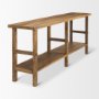 70492 - Rosie 76.5" Brown Wood Console Table