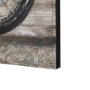 70371 - Vintage Cylinder 60x36 Hand Painted on Wood Oil Painting