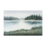 70373 - Mere Pond Lake 60x40 Hand Painted on Wood Oil Painting