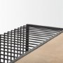 70197 - Miles Black Metal w/ Light Wood Nesting Coffee Table