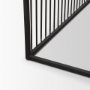 70197 - Miles Black Metal w/ Light Wood Nesting Coffee Table