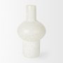 70347 - Heket Tall White Glass Vase