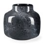 70348 - Masai Small Black Mottled Glass Vase