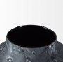 70348 - Masai Small Black Mottled Glass Vase