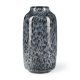 70349 - Masai Medium Black Mottled Glass Vase