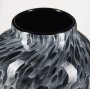 70349 - Masai Medium Black Mottled Glass Vase