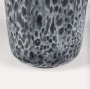 70349 - Masai Medium Black Mottled Glass Vase