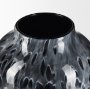 70350 - Masai Large Black Mottled Glass Vase