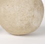 70219 - Sunita Set of 3 Beige Paper Mache Orbs