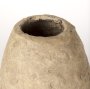 70210 - Rundal Small Beige Paper Mache Vase