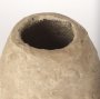70210 - Rundal Small Beige Paper Mache Vase