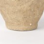 70210 - Rundal Small Beige Paper Mache Vase