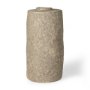 70202 - Rama Small Gray Paper Mache Floor Vase