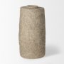 70202 - Rama Small Gray Paper Mache Floor Vase