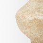 70214 - Ritu Small Beige Paper Mache Pot Vase