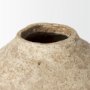 70215 - Ritu Large Beige Paper Mache Pot Vase