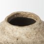 70215 - Ritu Large Beige Paper Mache Pot Vase