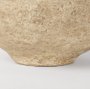 70215 - Ritu Large Beige Paper Mache Pot Vase
