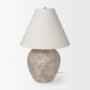 70167 - Marvin Taupe Ceramic Table Lamp 
