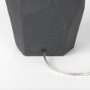 70369 - Piven Black w/ Gray Wash Textured Ceramic Table Lamp