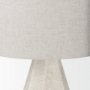 70370 - Piven White w/Antiqued Wash Textured Ceramic Table Lamp