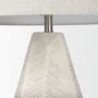 70370 - Piven White w/Antiqued Wash Textured Ceramic Table Lamp