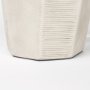 70370 - Piven White w/Antiqued Wash Textured Ceramic Table Lamp
