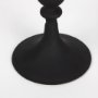 70357 - Haute Small Matte Black Blown Glass Candlestick 