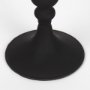 70358 - Haute Medium Matte Black Blown Glass Candlestick