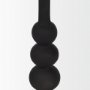 70359 - Haute Large Matte Black Blown Glass Candlestick