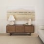 70131 - Knox Short White-Wash Wood Decorative Object