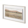 12557 - Dry Heat II by Tim OToole a Hand Embellished Textured Framed Art Print Matted under Glass