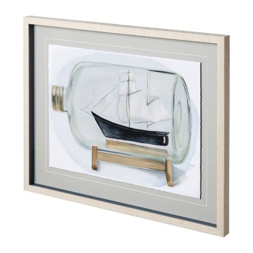 12576 - Sail the Seas II by Jennifer Paxton Parker a Framed Art Print Matted under Glass