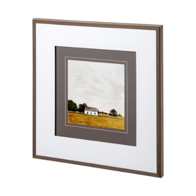 12578 - Late July II by Victoria Borges a Framed Art Print Matted under Glass