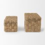 70230 - Hanalei Set of 2 Seagrass Boxes with Lids