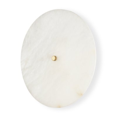 70451 - Dolly Brushed Gold Metal w/ Alabaster Shade 4-Light Wall Sconce