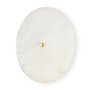 70451 - Dolly Brushed Gold Metal w/ Alabaster Shade 4-Light Wall Sconce