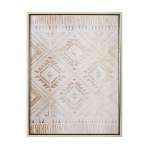 Aztec II by Mercana Studio a Hand Embellished Textured Framed Art Print