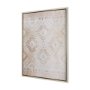 14908 - Aztec II by Mercana Studio a Hand Embellished Textured Framed Art Print