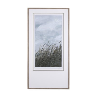 14910 - Chilly Breeze II by Natali a Hand Embelished Textured Framed Art Print Matted under Glass