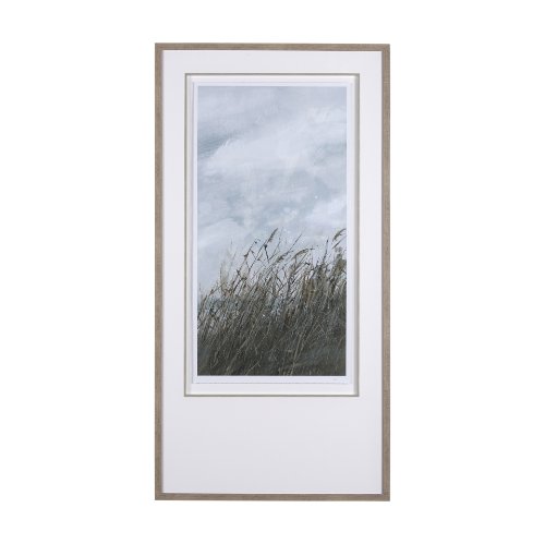 14910 - Chilly Breeze II by Natali a Hand Embelished Textured Framed Art Print Matted under Glass
