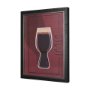 14911 - Beer Poster Stout by Mercana Studio a Hand Embellished Textured Framed Art Print