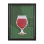 14914 - Beer Poster Sour by Mercana Studio a Hand Embellished Textured Framed Art Print