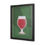 14914 - Beer Poster Sour by Mercana Studio a Hand Embellished Textured Framed Art Print